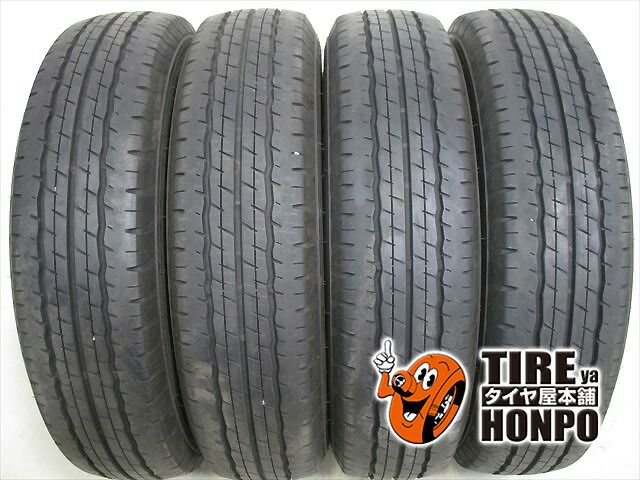 【中古 夏用】4本セット 155/80R14 88/86N ダンロップ SP175L サマータイヤ 中古タイヤ