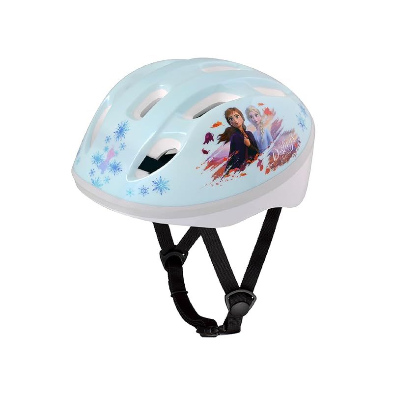 【新品】 【公式】アイデス キッズヘルメット Sサイズ 53-57cm｜アナと雪の女王｜子供用 自転車 幼児用 SG基準 反射リフレクター付 0