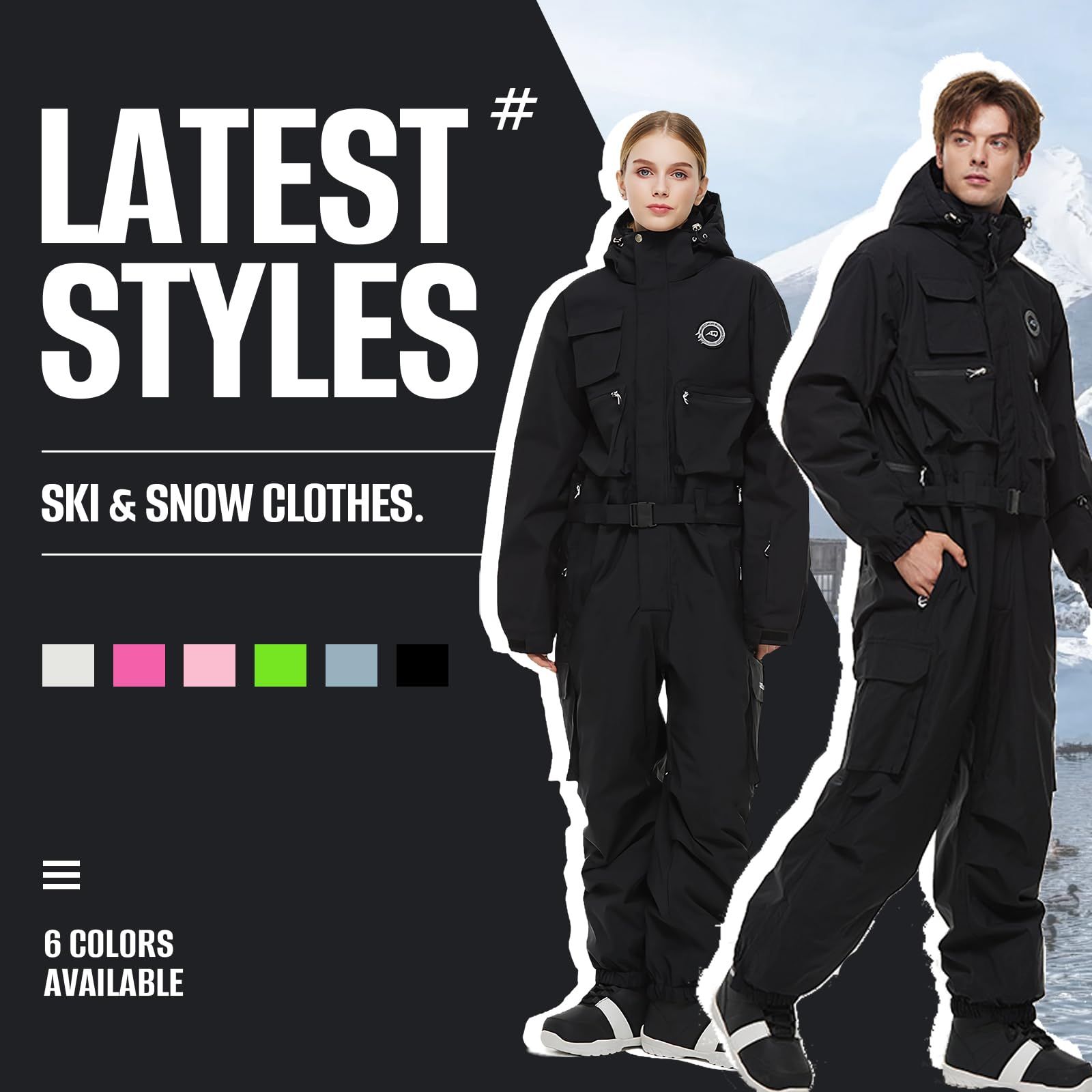 新品 [MORGEN SKY] スノボウェア つなぎ ワンピース スキーウェア