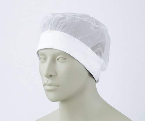 新品 ヘアーネット(10枚入り) 白/61-6142-72