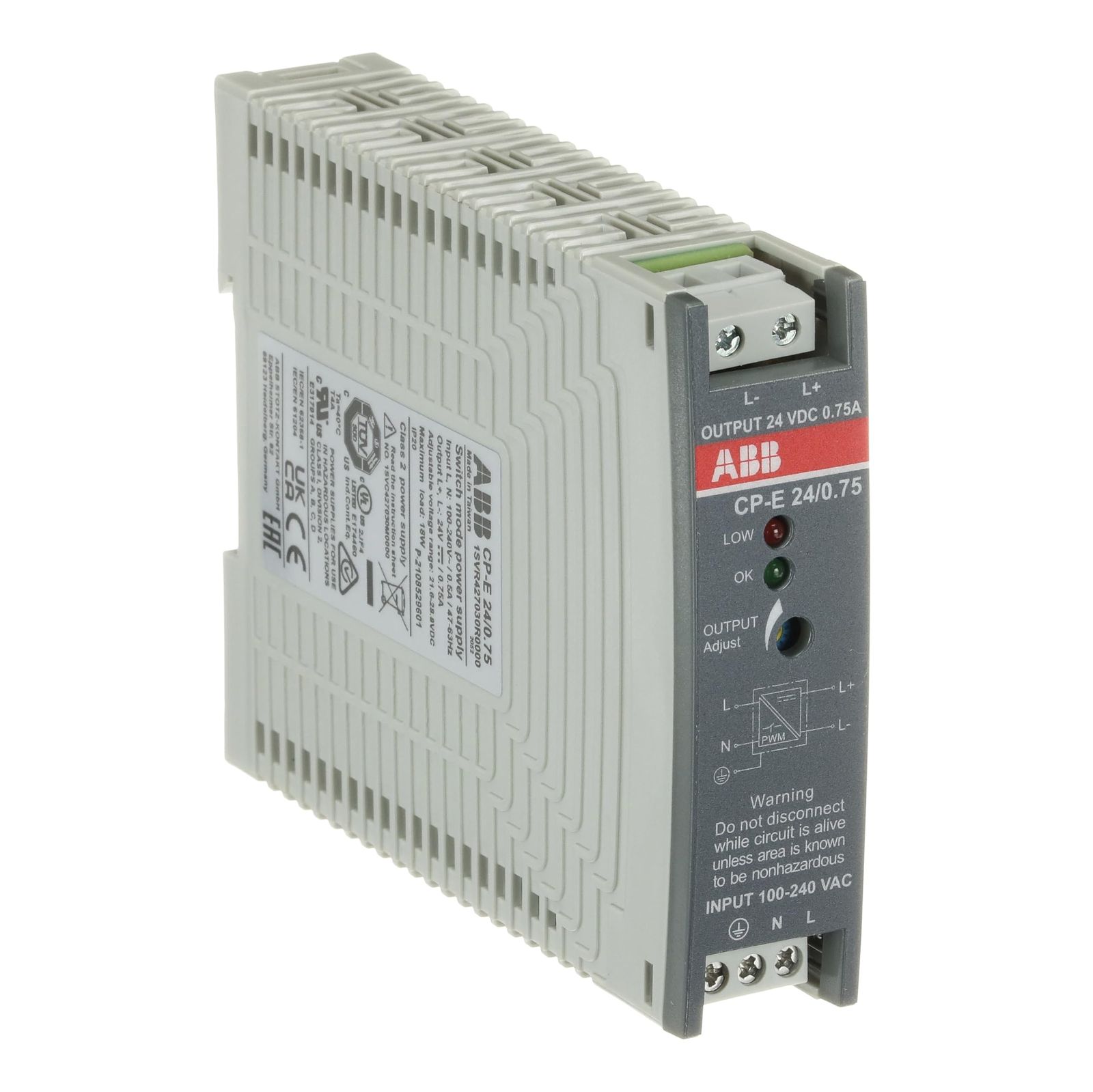 新品 ABB パワーサプライ CP-E 24/0.75