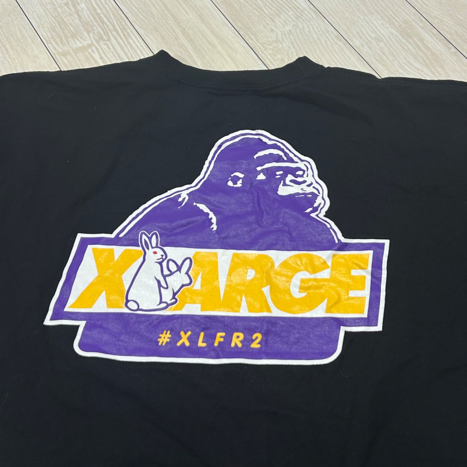 XLARGE ×＃FR2 OG Rabbit Logo TEE XL FR2 XLARGE✖️FR2 コラボ 