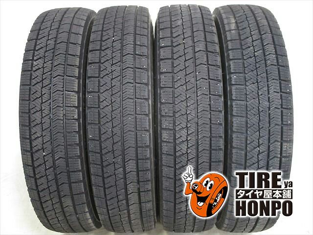 【中古 冬用】4本セット 145/80R13 75Q ブリヂストン ブリザックVRX2 スタッドレスタイヤ 中古タイヤ