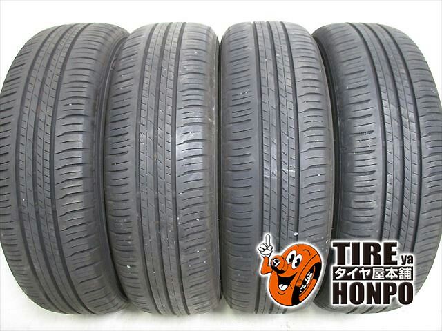 【中古 夏用】4本セット 195/65R16 92H ダンロップ エナセーブEC300+ サマータイヤ 中古タイヤ