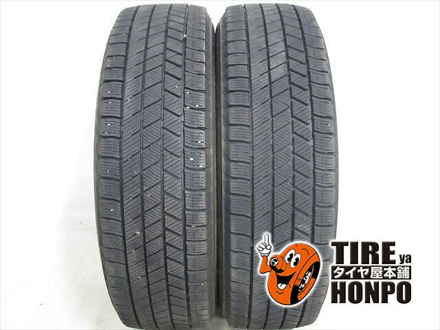 【中古 冬用】2本セット 175/65R15 84Q ブリヂストン ブリザック VRX3 スタッドレスタイヤ 中古タイヤ