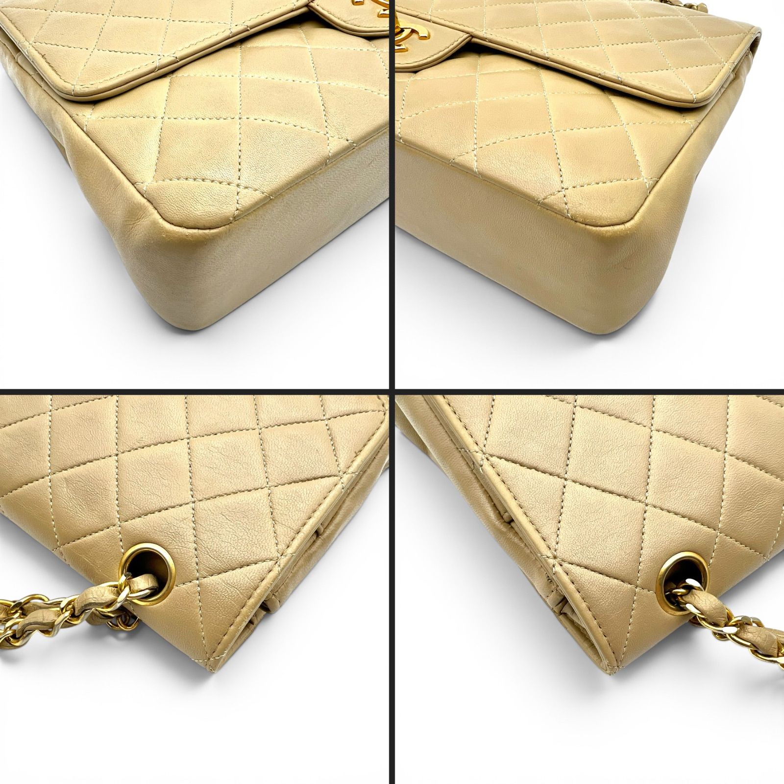 CHANEL シャネル マトラッセ ダブルフラップ ダブルチェーン チェーン