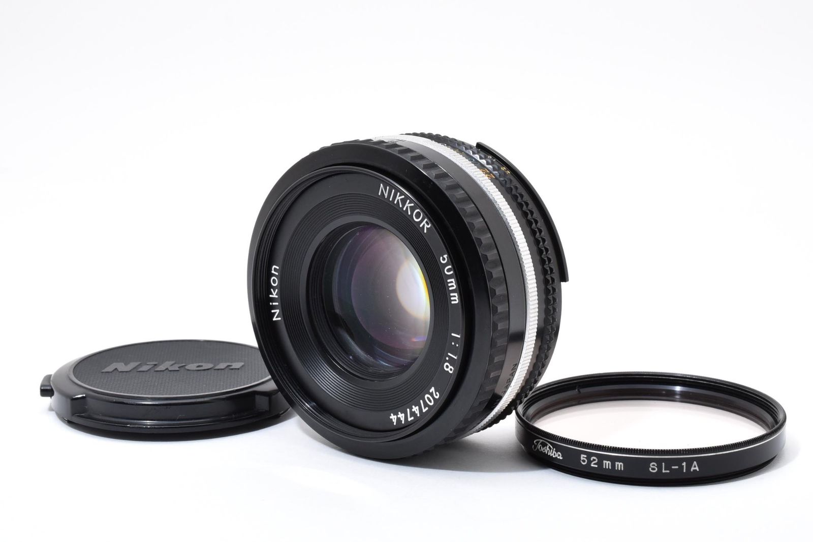 実用品 Nikon ニコン Ai-s NIKKOR 50mm 1.8 パンケーキレンズ MFレンズ #4188-6 12,074円