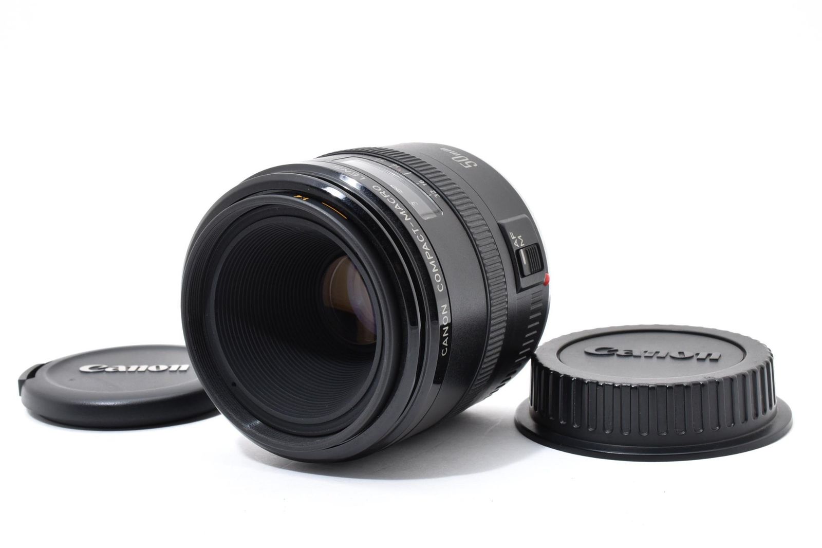 実用品 Canon キャノン COMPACT-MACRO EF 50mm 2.5 AFレンズ #4188-12