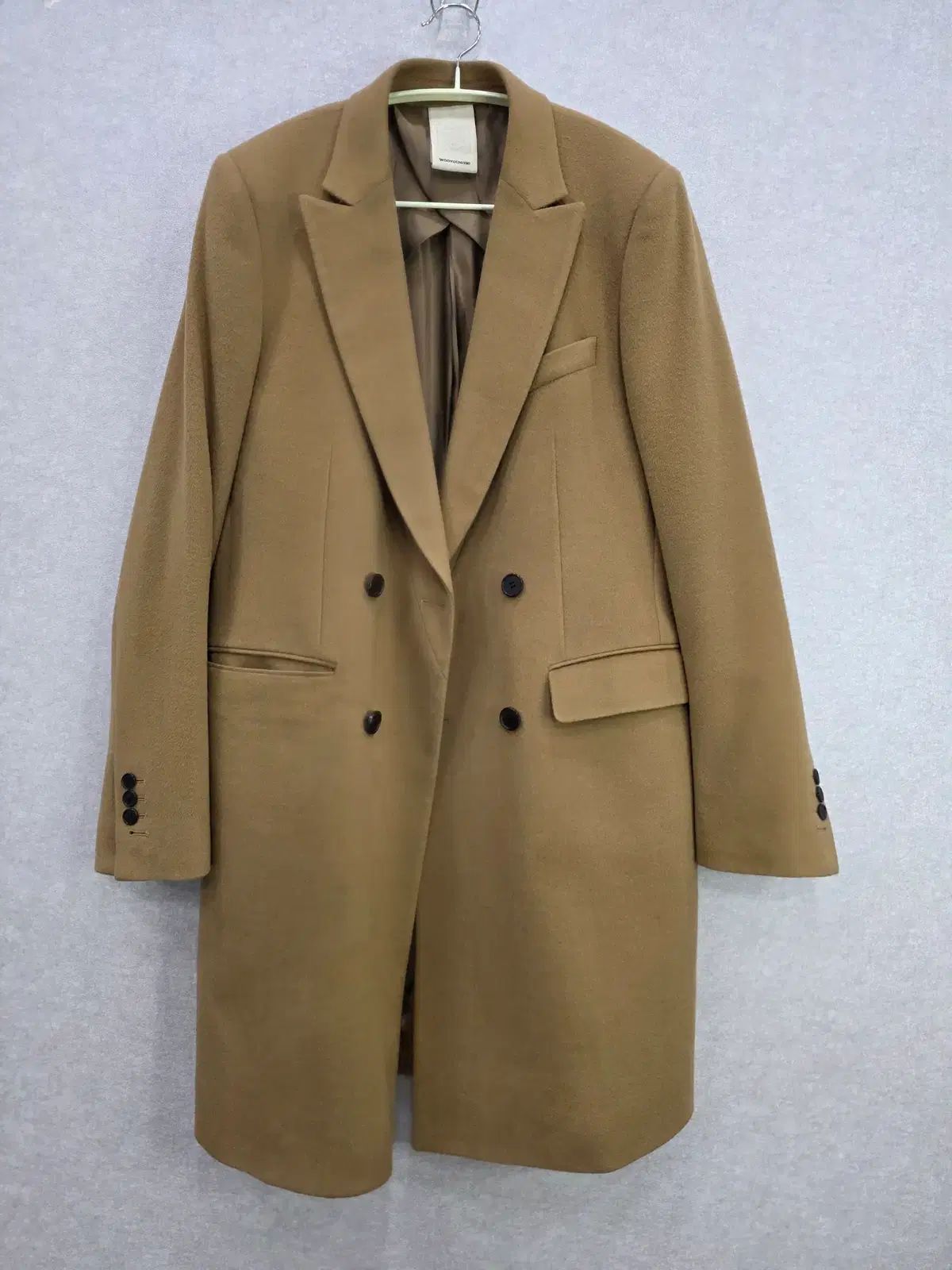 ウーヨンミ チェスターコート 48 wooyoungmi キャメル WOOYOUNGMI ウーヨンミ カシミア100 コート-春夏の新作入荷