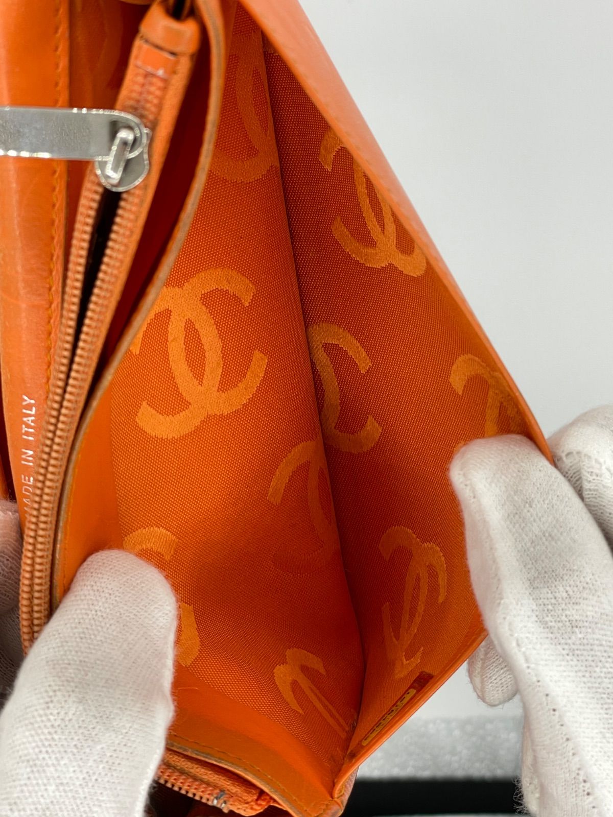 正規品]CHANEL カンボンライン 長財布 - メルカリ