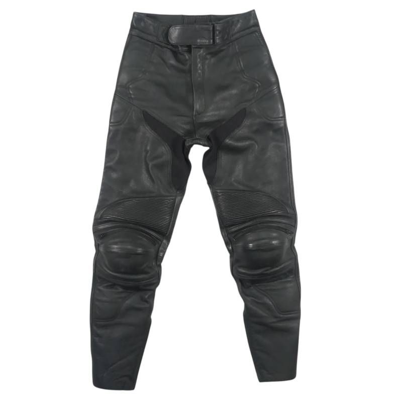 Rookie Leathers ルーキーレザーズ ライディングパンツ 黒 ブラック