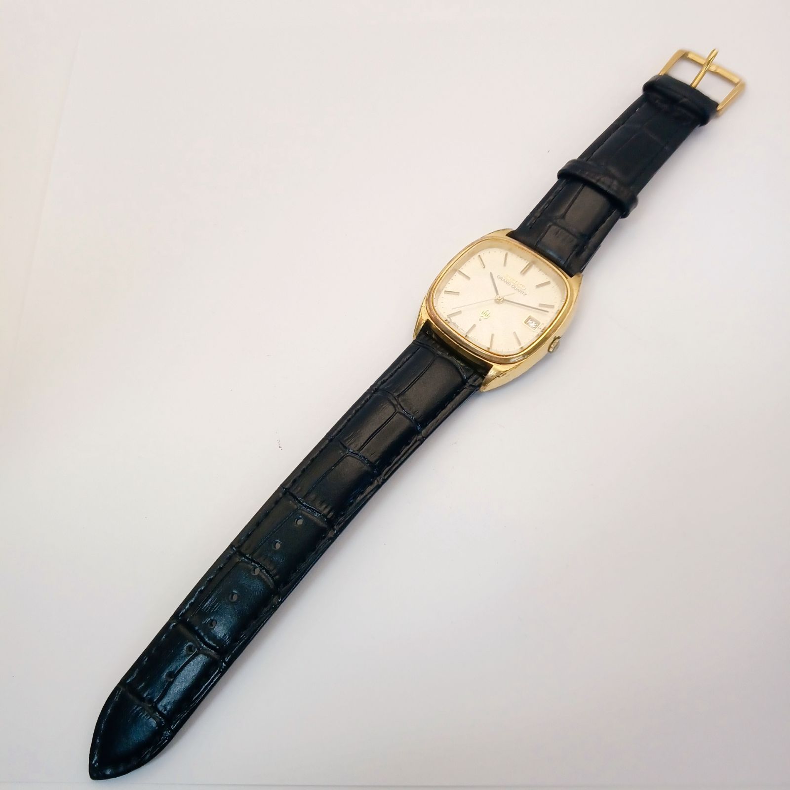 稼働 良品】0523-1 SEIKO GRAND QUARTZ セイコー グランドクォーツ