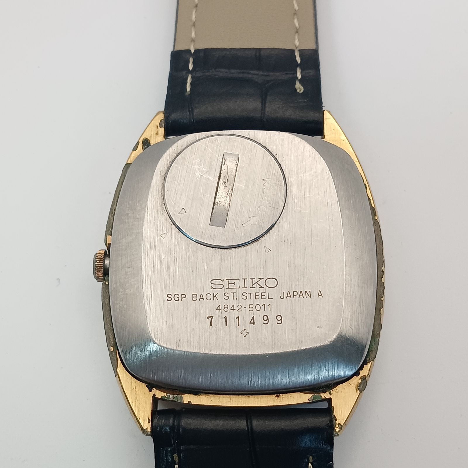 稼働 良品】0523-1 SEIKO GRAND QUARTZ セイコー グランドクォーツ