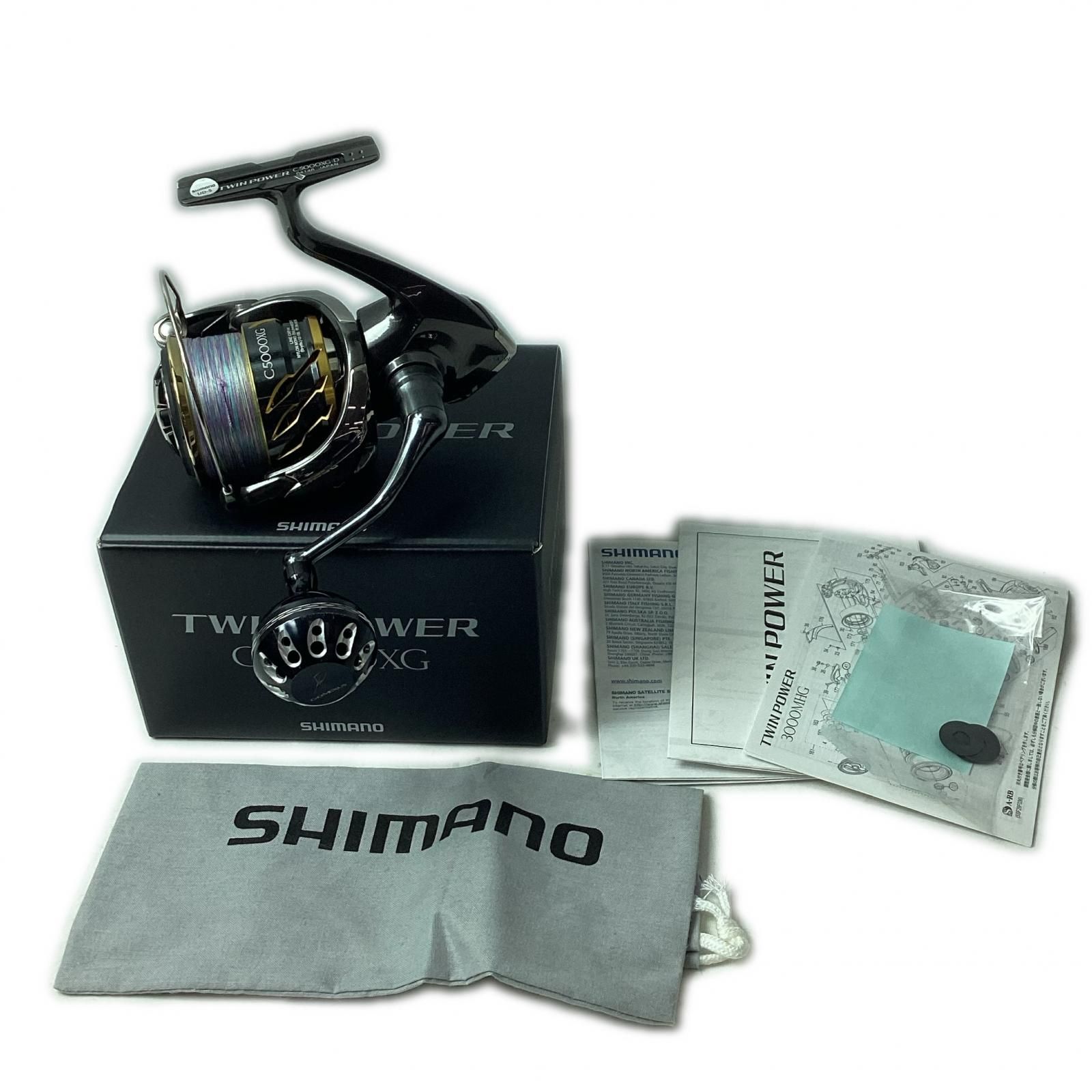 SHIMANO シマノ スピニングリール 04148 20ツインパワー C5000XG