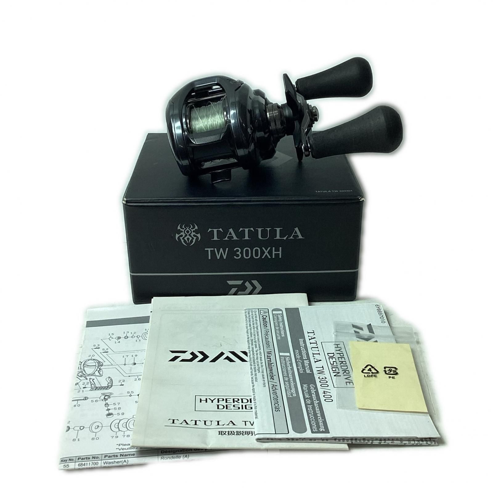 DAIWA ダイワ ベイトリール 00630105 タトゥーラ TW 300XH - メルカリ