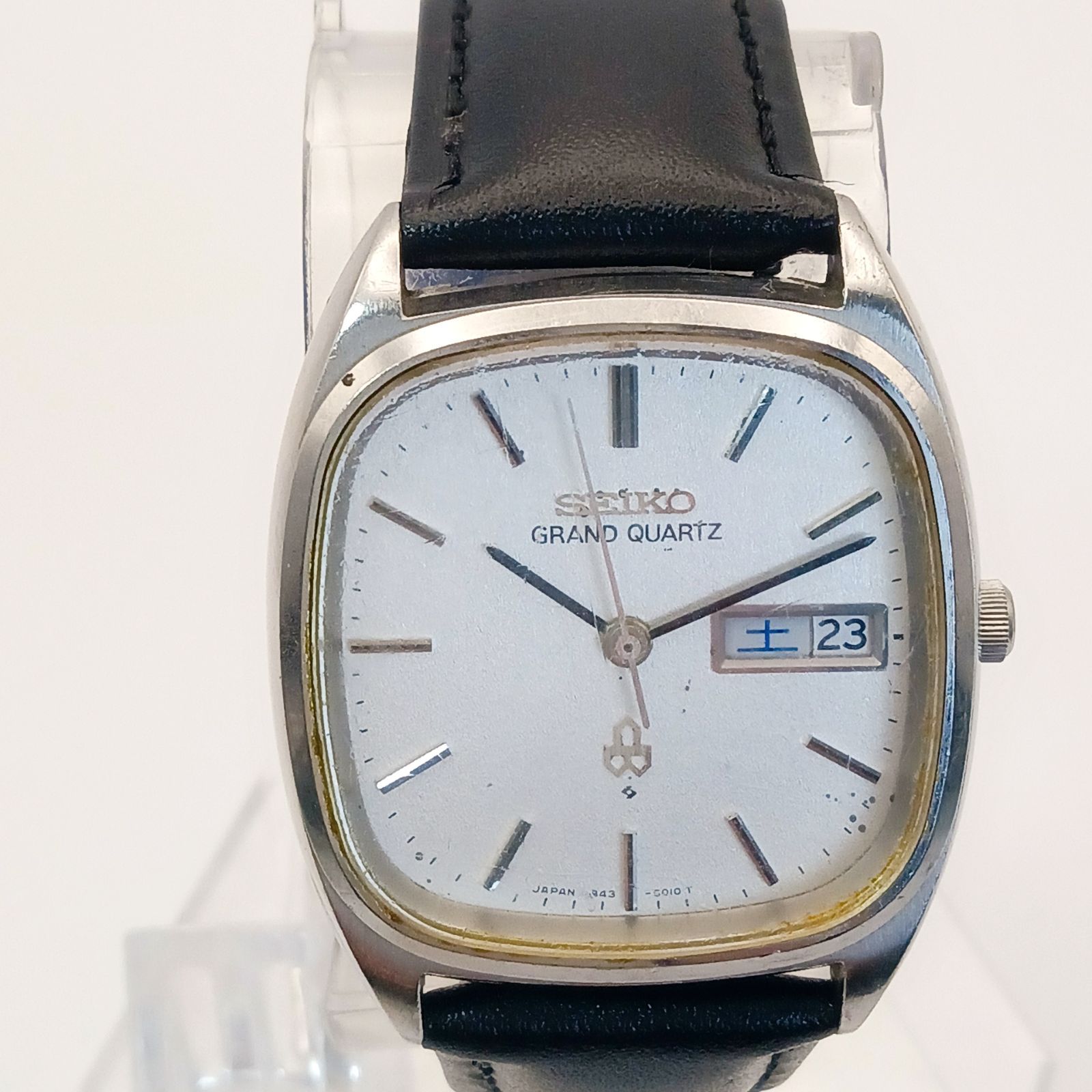 稼働 良品】0523-2 SEIKO GRAND QUARTZ セイコー グランドクォーツ