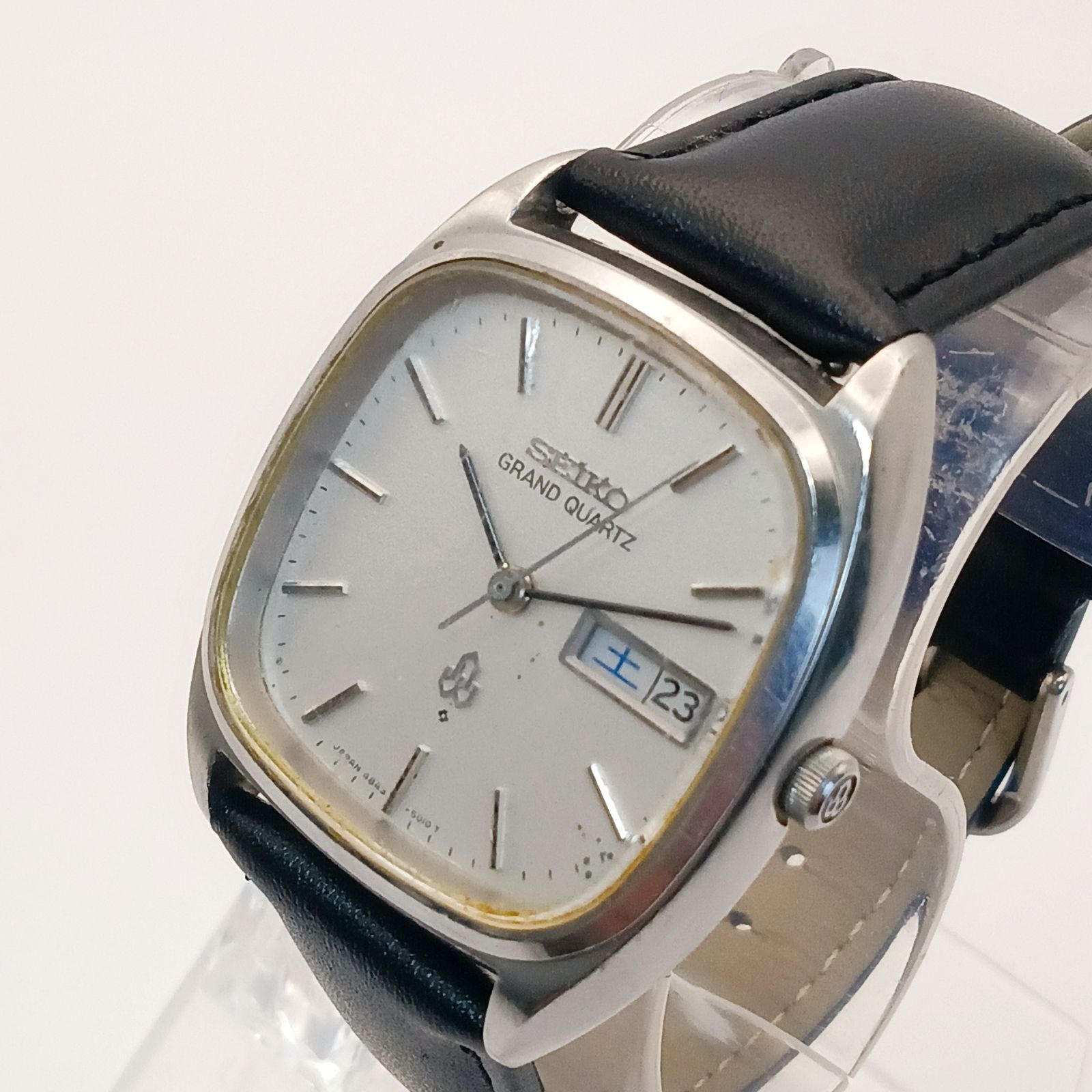 稼働 良品】0523-2 SEIKO GRAND QUARTZ セイコー グランドクォーツ