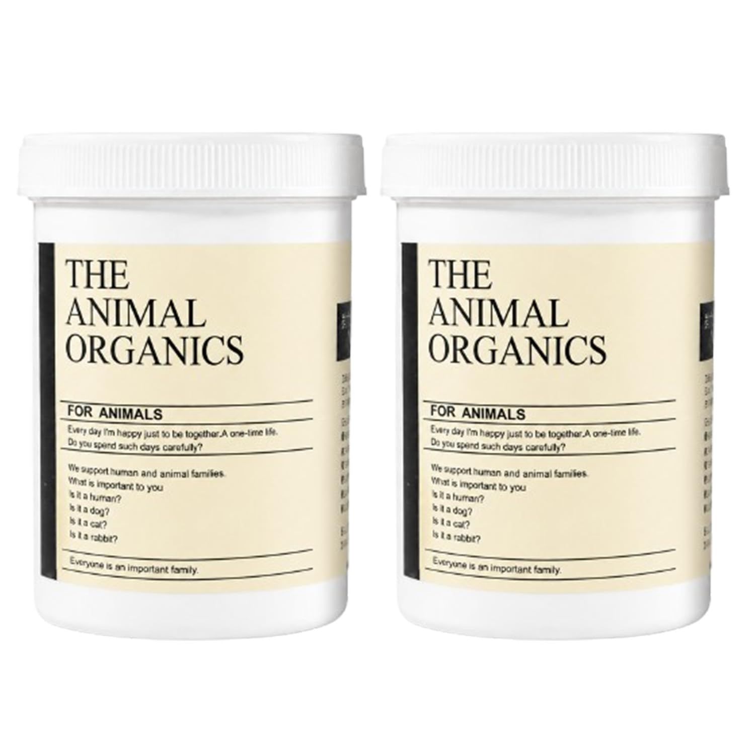 2個セット THE ANIMAL ORGANICS 医師監修 犬猫用 耳ケアフィンガーシート 50枚 イヤークリーナー 耳掃除シート 指サックタイプ 低刺激 拭き取りケア