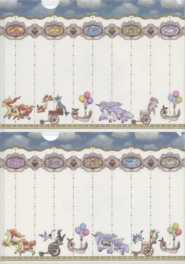 ポケパークカントーブイブイヴォヤージュ クリアファイル9点セット ポケパーク カントー」のグッズをご紹介！開園初日にゲットした