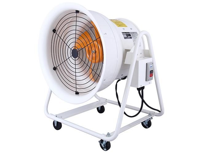 【新品・2営業日で発送】スイデン Suiden 送風機 こでかファン ハネ径400mm 低騒音タイプ 100V 角度調節可能 4輪キャスター付 (SJF404A1 3065)