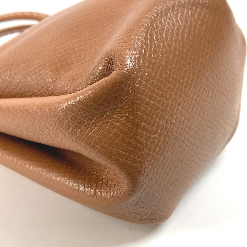 HERMES エルメス ポーチ ヴェスパ レザー ブラウン - メルカリ