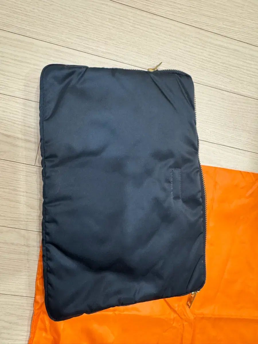 Porter ドキュメントケース アイアンブルー クラッチバッグ
