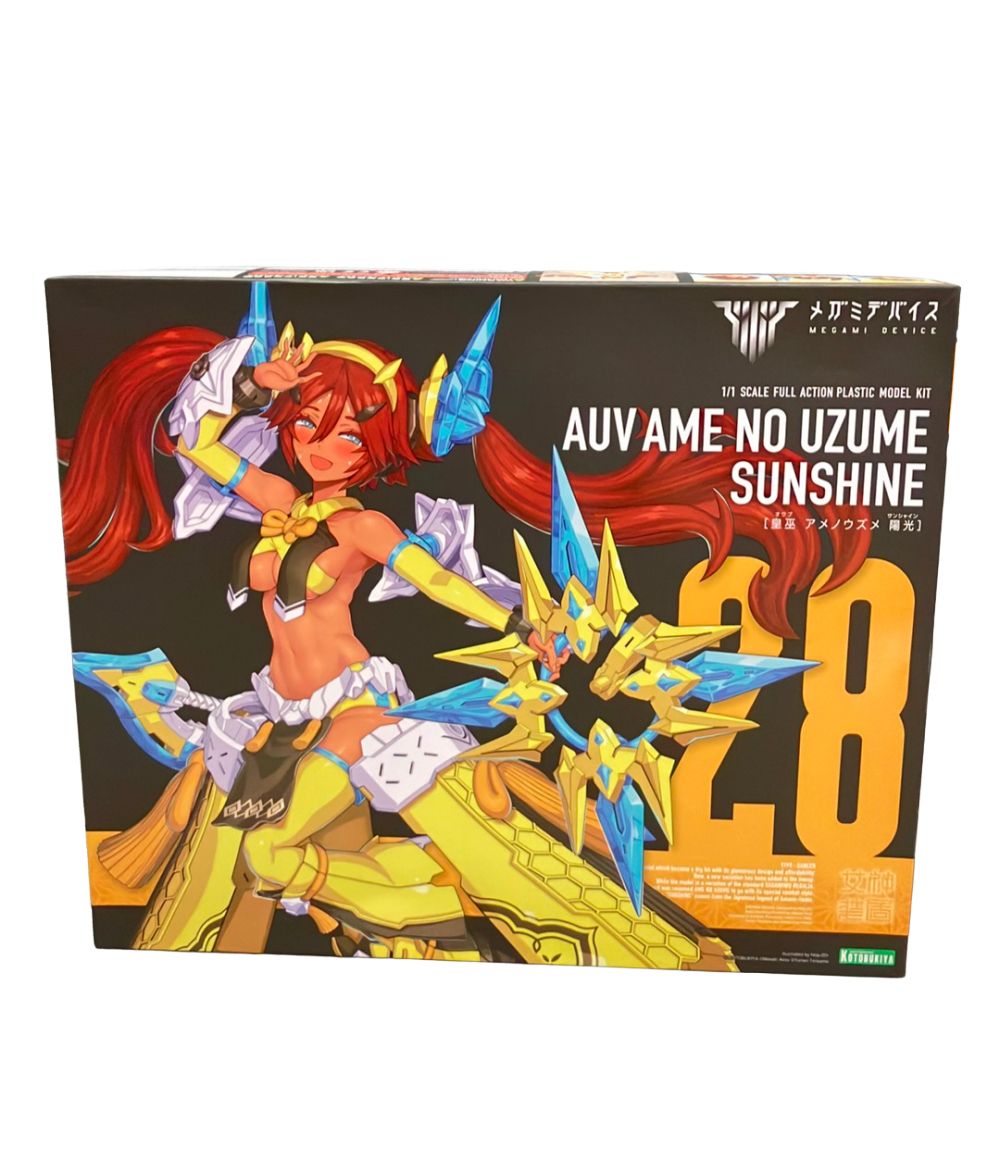 コトブキヤ メガミデバイス 皇巫 アメノウズメ 陽光 プラモデル