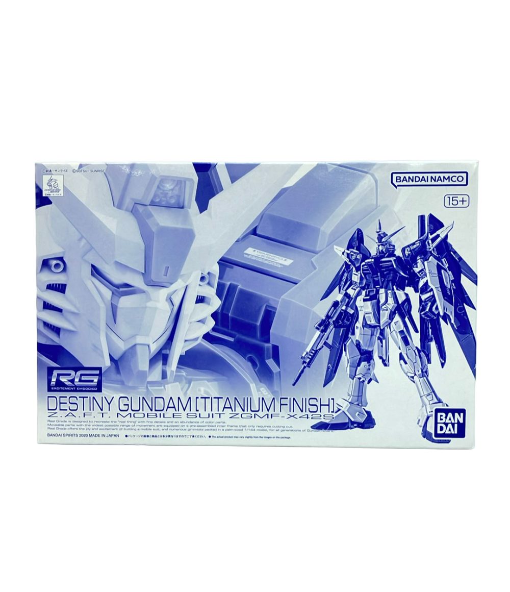 バンダイ 機動戦士ガンダムSEED DESTINY RG 1/144 ZGMF-X42S デスティニーガンダム チタニウムフィニッシュ プラモデル