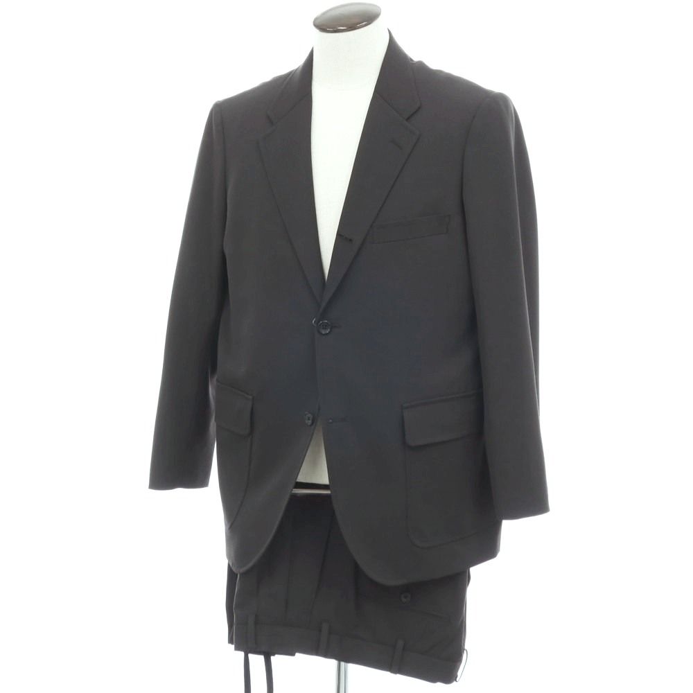 【中古】ビームス BEAMS the A ウール 3つボタンスーツ セットアップ チャコールグレー【サイズL/L】【メンズ】 30,388円