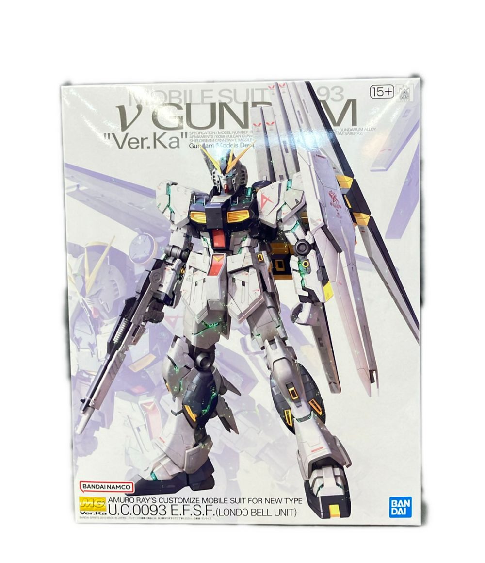 バンダイ 機動戦士ガンダム逆襲のシャア MG 1/100 地球連邦軍ニュータイプ専用モビルスーツ RX-93 νガンダム(Ver.Ka) プラモデル