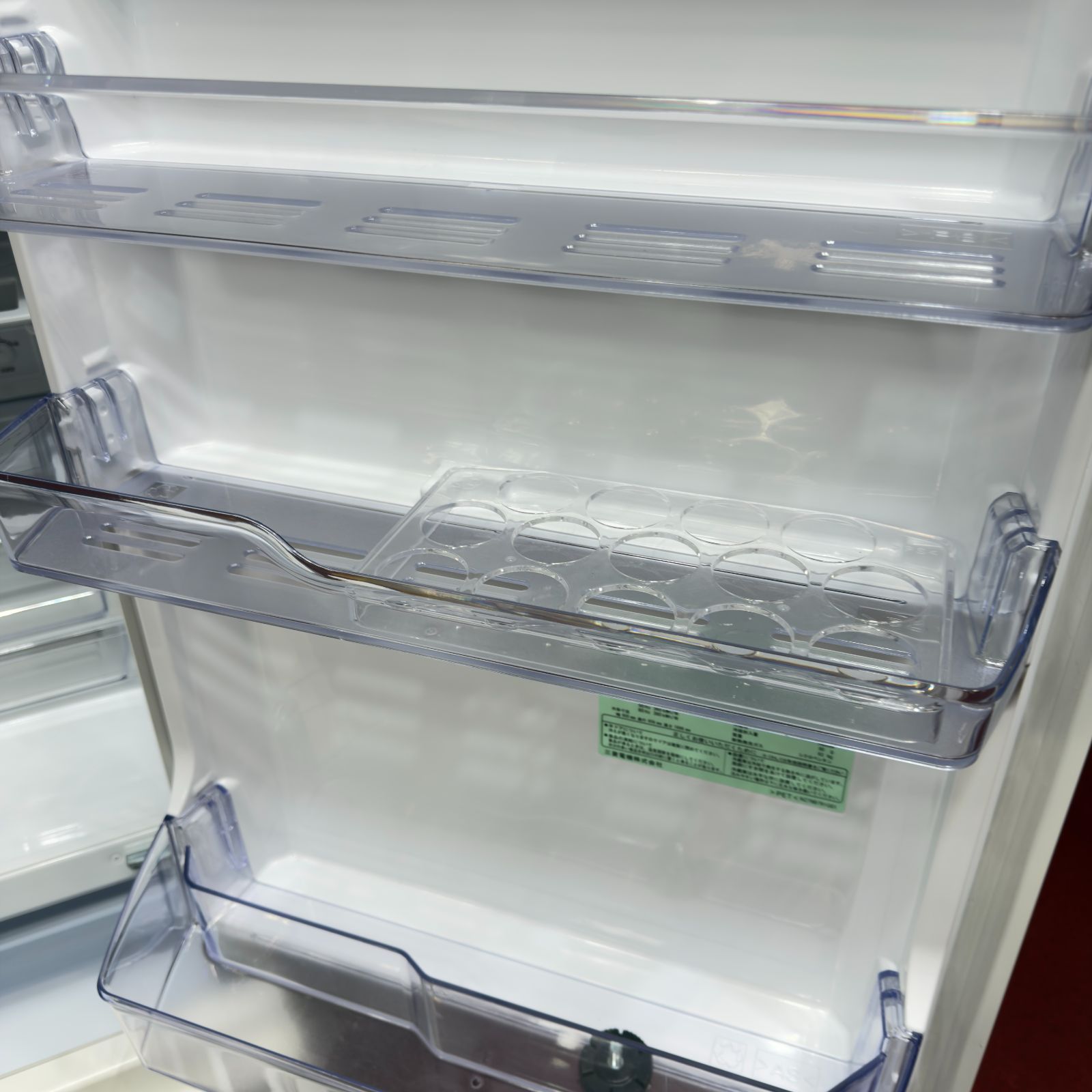 東京23区送料無料 超美品三菱2022年製3ドア冷蔵庫 製氷機有330L 分解