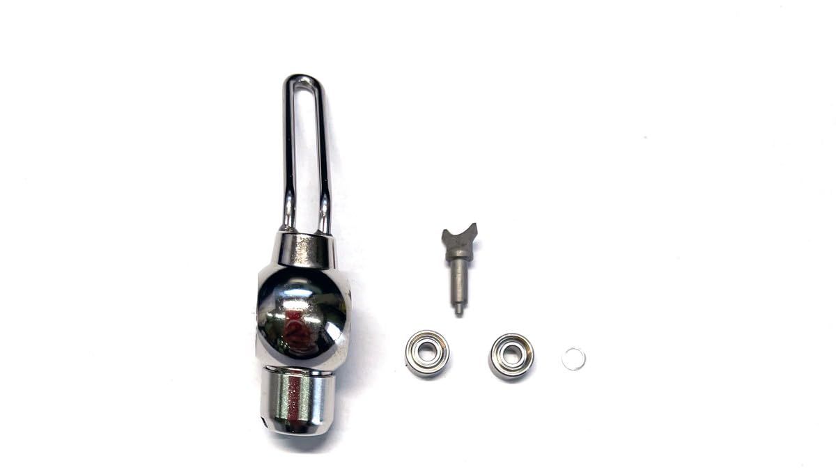 新品 TRY-ANGLE ベイトリールパーツ ライトフリクションラインガイドセット (BC62系・BC72系用 シルバー)