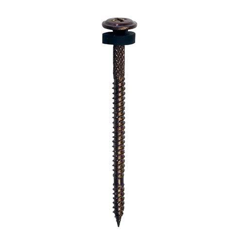 新品 ＤＡＩＤＯＨＡＮＴ 瓦用ＳＵＳ×Ｍ７ パワープラスビス ４．０×７５（ブロンズ）オレフィンＰ付（１００本） 00049766