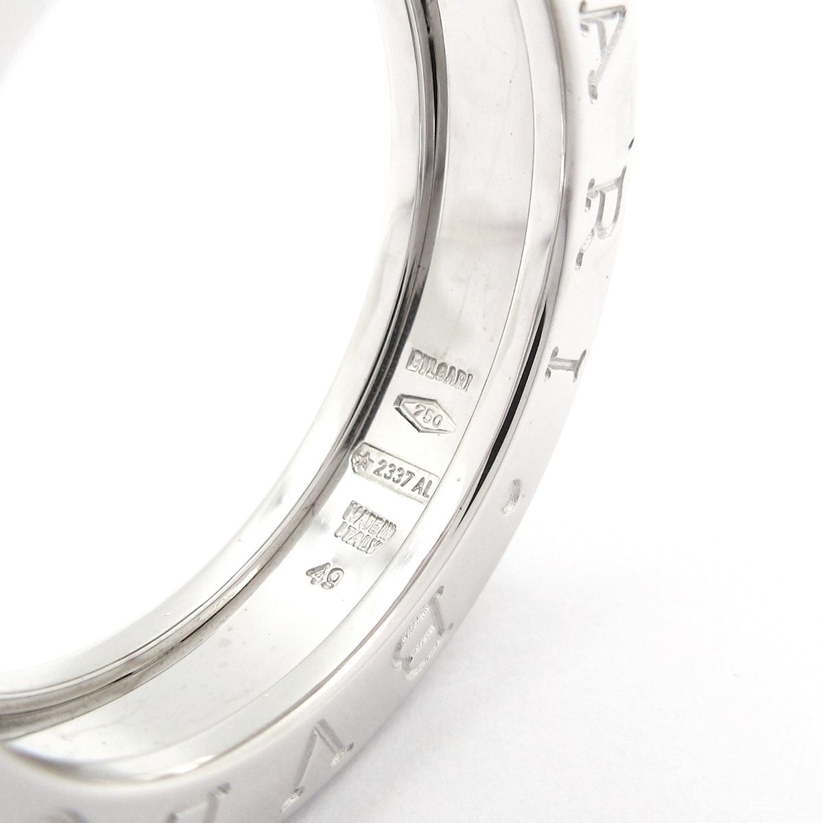 BVLGARI(ブルガリ) リング 49美品 B-zero1 K18WG - メルカリ