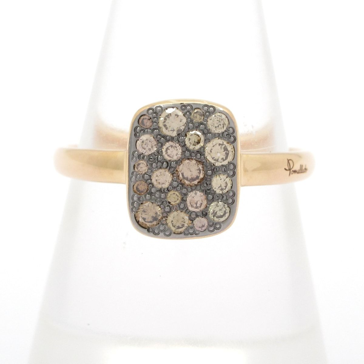 Pomellato(ポメラート) リング 54美品 リング サッビア K18PG×K18WG