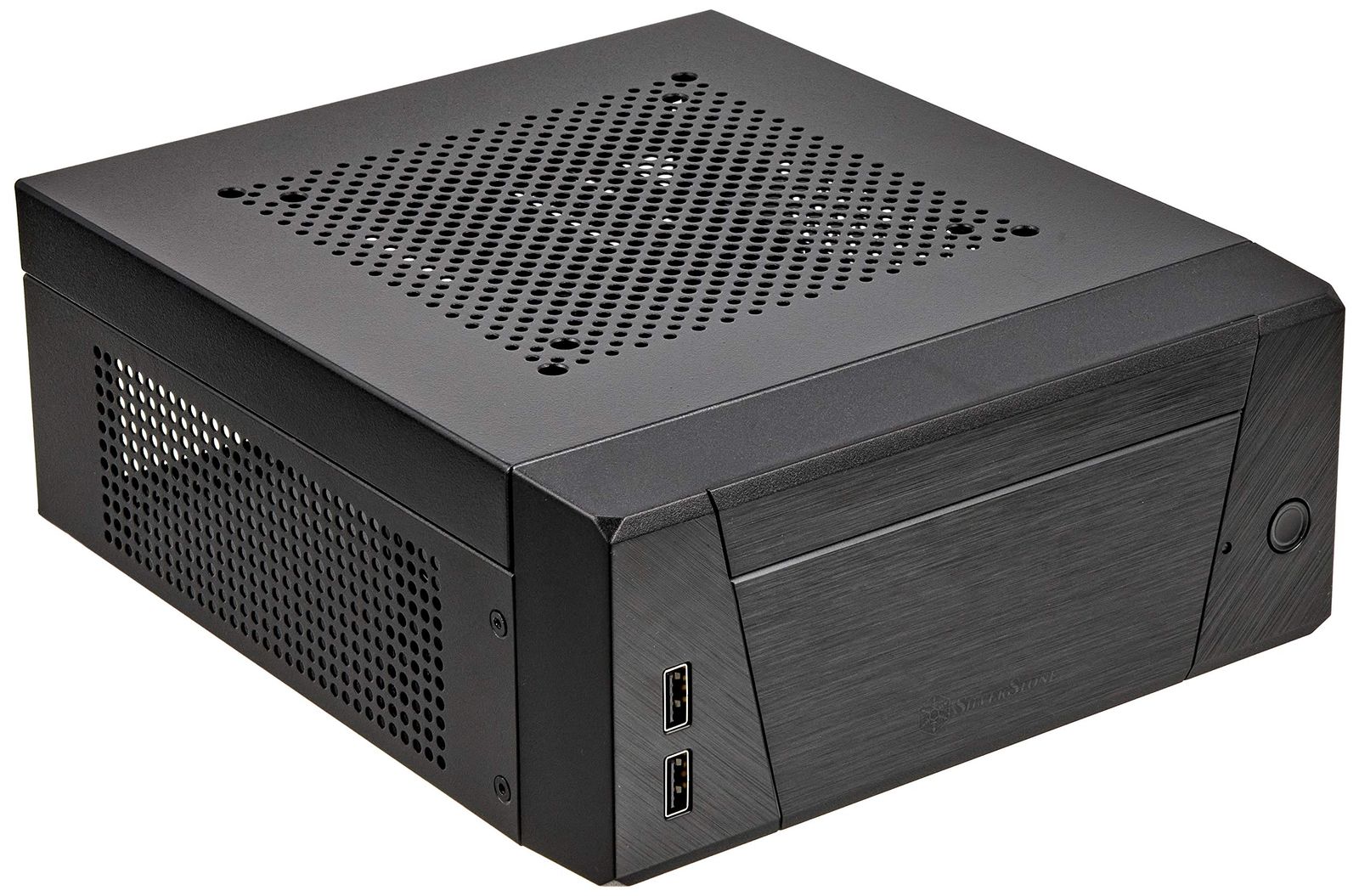 新品 Silver Stone Milo シリーズ コンパクト ケース Mini-ITXケース SST-ML10B 10,111円