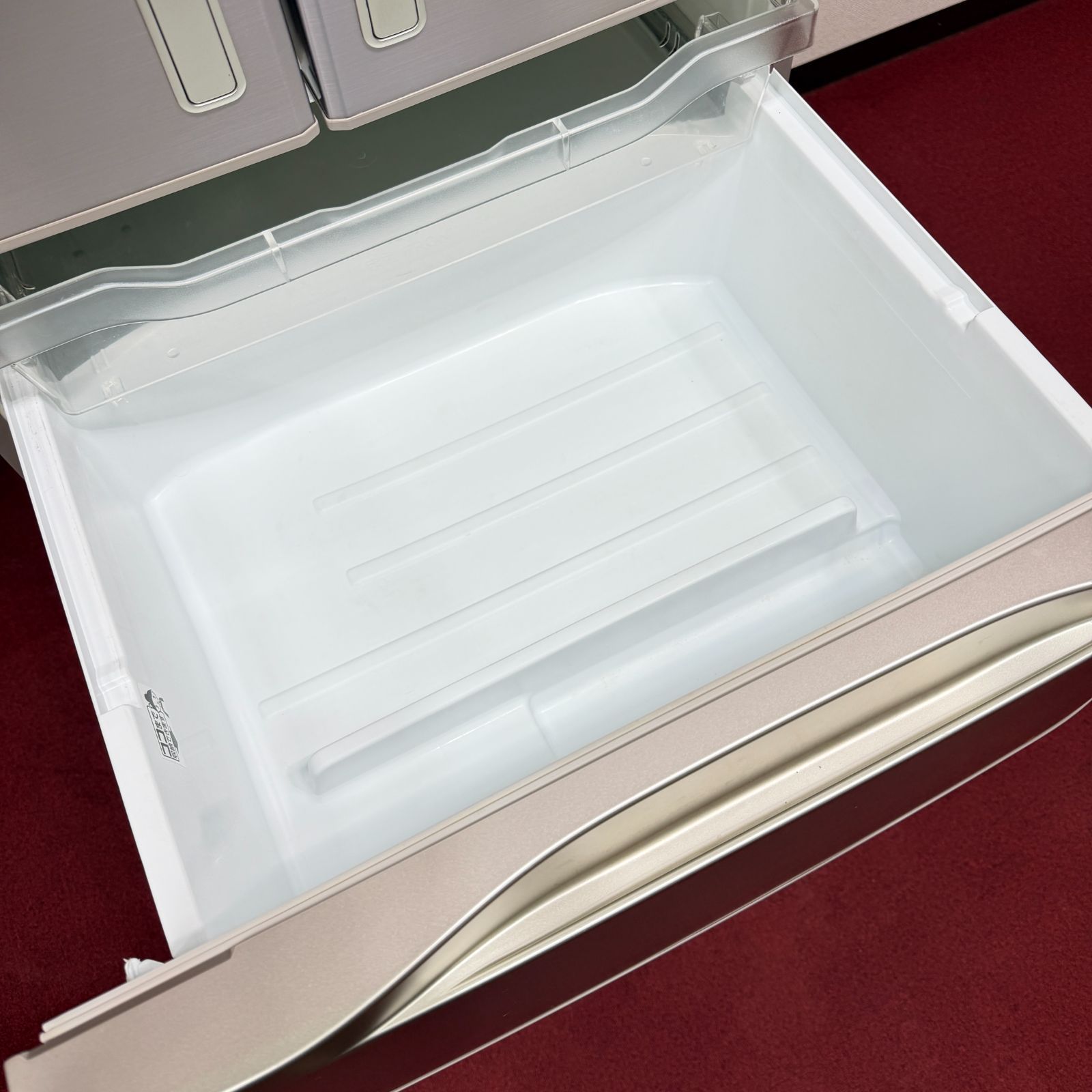 東京23区送料無料 美品東芝2015年製6ドア大型冷蔵庫 510L製氷機有 動作