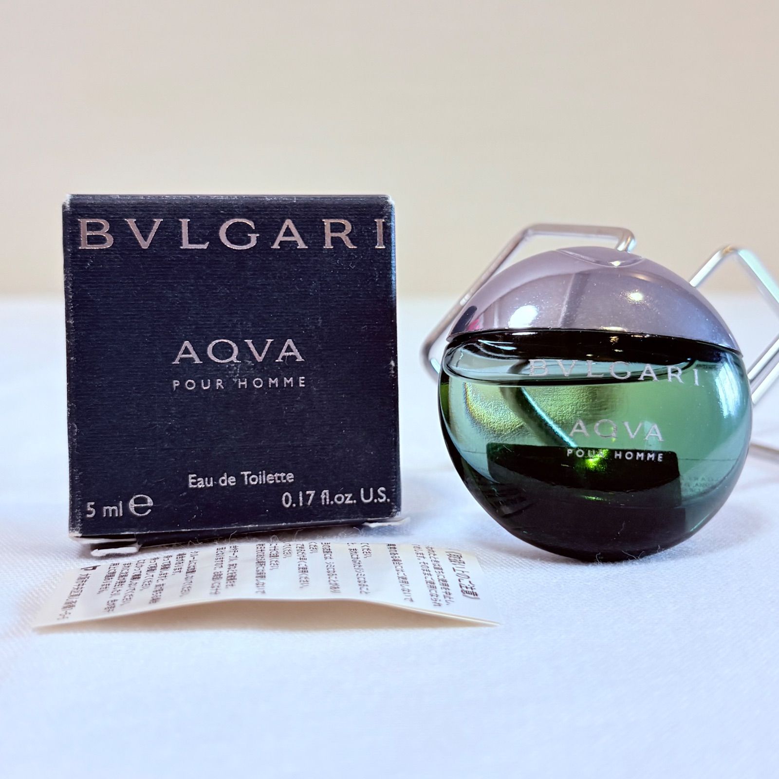 新品未使用 BVLGARI AQVA pour homme eau de toilette ブルガリ アクア