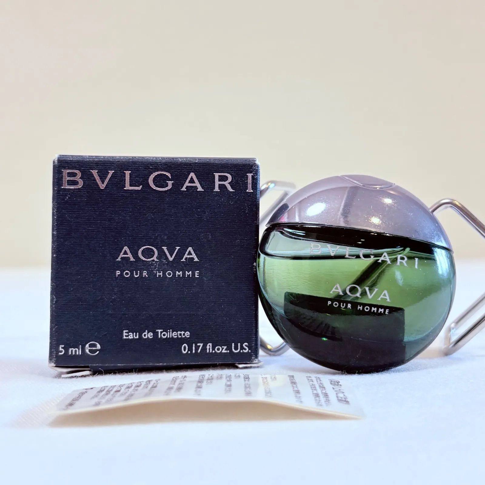 新品未使用 BVLGARI AQVA pour homme eau de toilette ブルガリ アクア