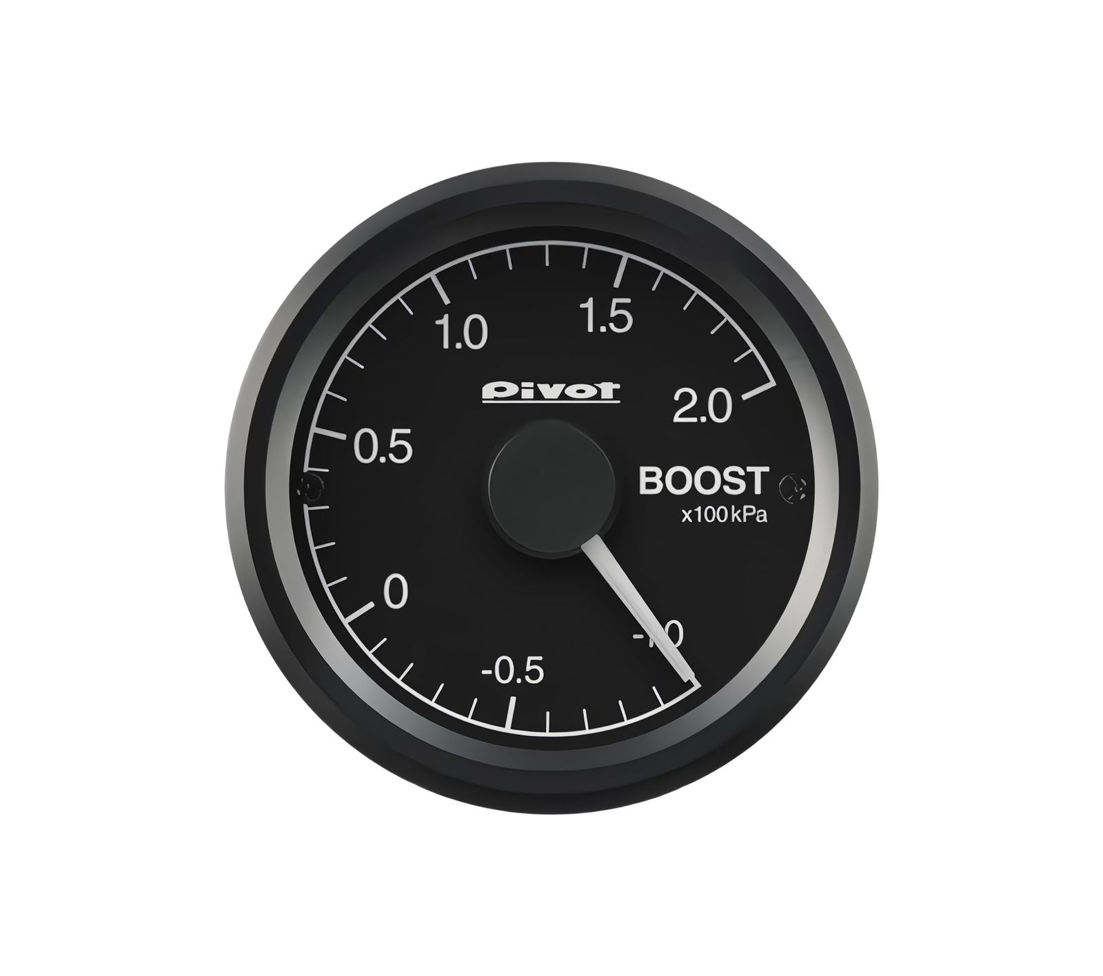 新品 ピボット(Pivot) GT GAUGE-52 ブースト計 ホワイト照明 GSB-5