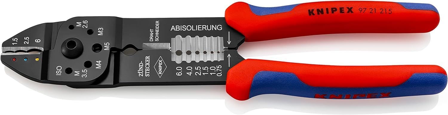 新品 クニペックス KNIPEX 9721-215 クリンピングプライヤー (SB)