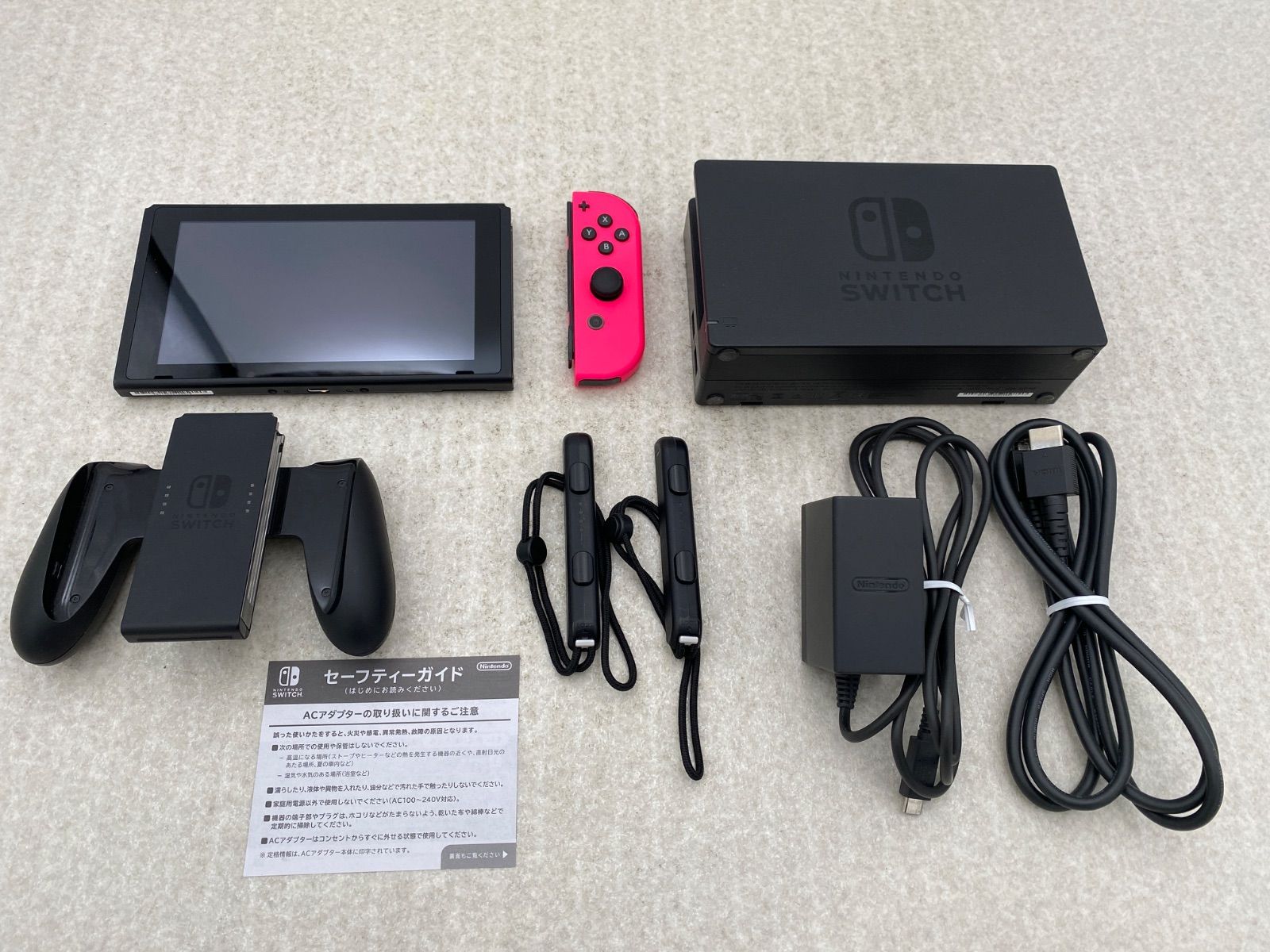 メルカリ本体　ドック　ジョイコン右のみ Nintendo Switch 本体 ジョイコン右（ネオンピンク）のみ - メルカリ
