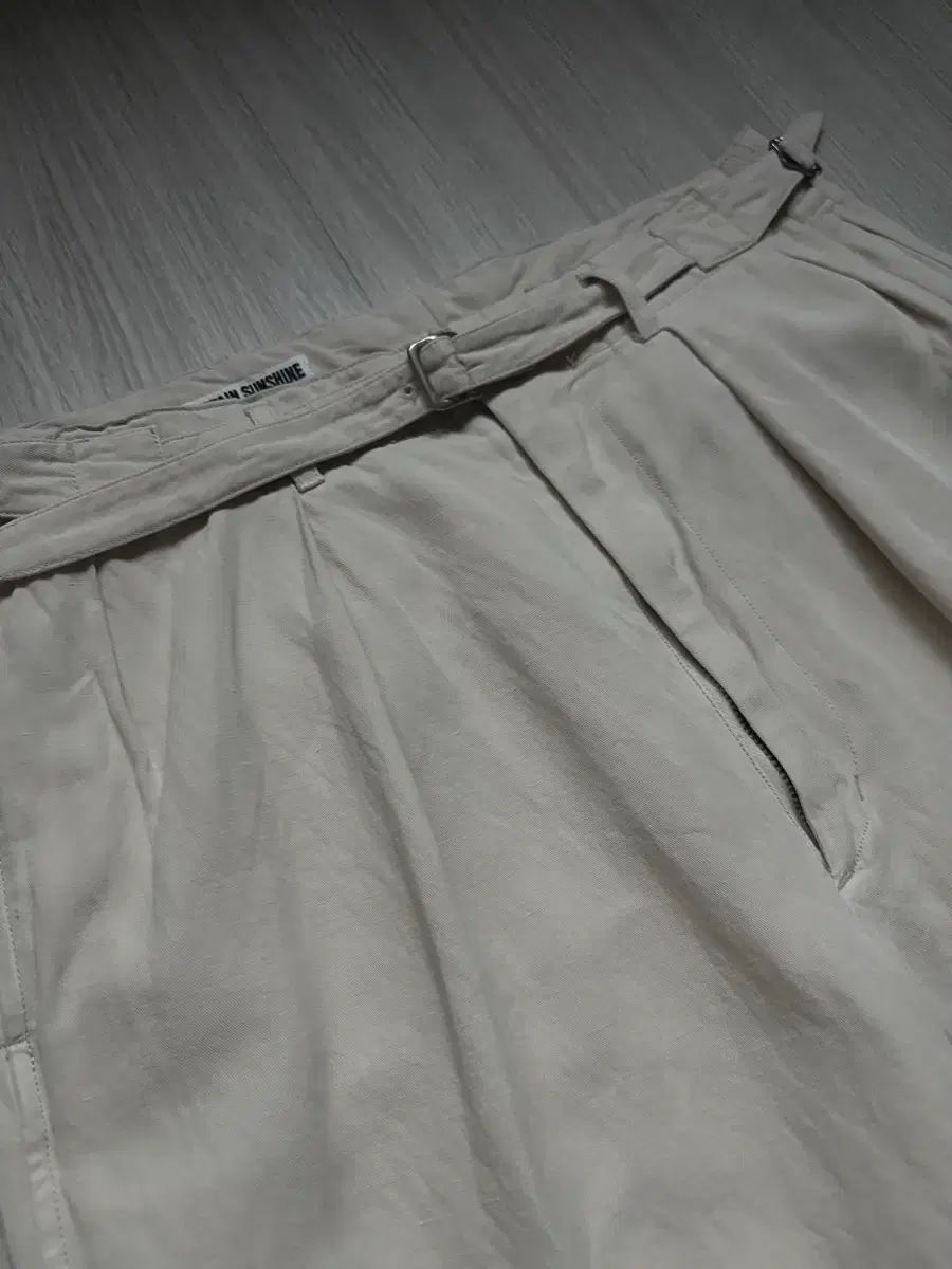 KAPTAIN SUNSHINE (キャプテンサンシャイン) 24SS ベルト付き グルカ コットンリネン パンツ 32(M)