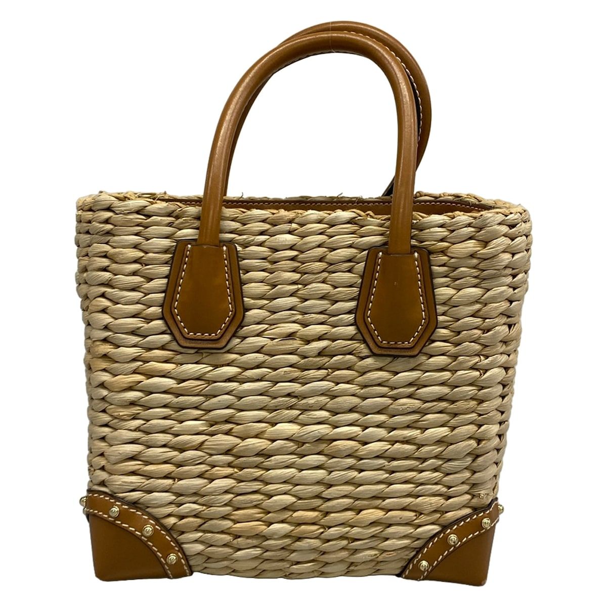 MICHAEL KORS(マイケルコース) トートバッグ ベージュ×グリーン 