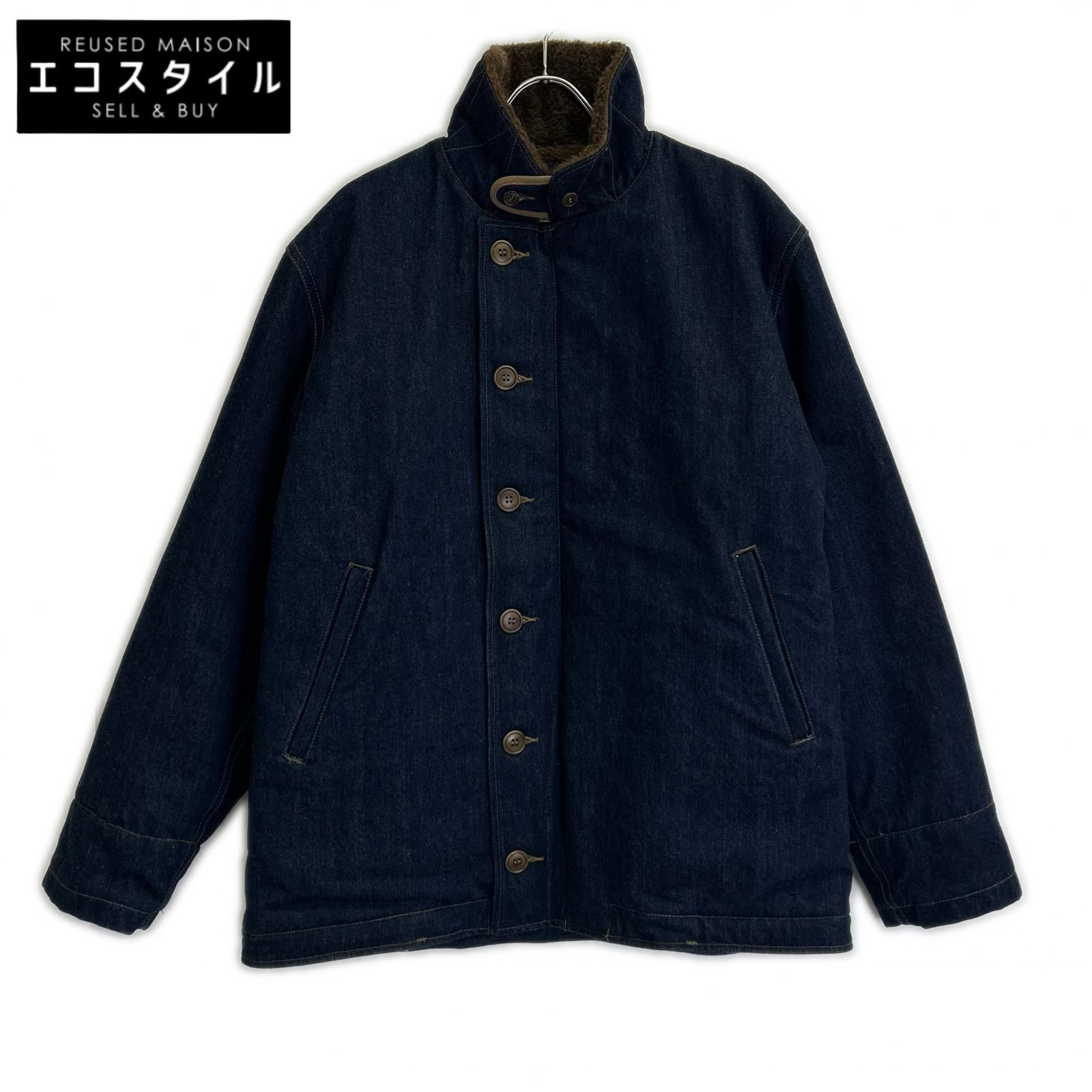JELADO　ジェラード　【×COLIMBO】CT83418A インディゴ ラストリゾートデニム TYPE N-1 Observer Jacket Plain デッキジャケット　44