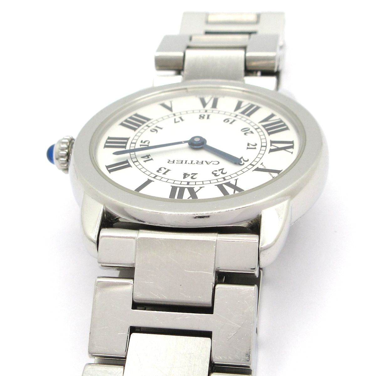 Cartier(カルティエ) 腕時計 ロンドソロSM W6701004 レディース SS 白 