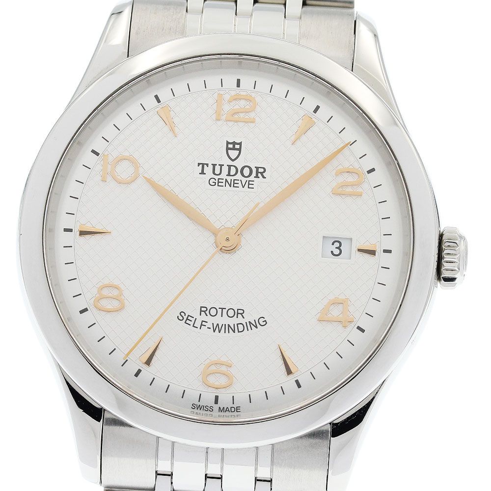 チュードル TUDOR 91550 1926 デイト 自動巻き メンズ 保証書付き_932017