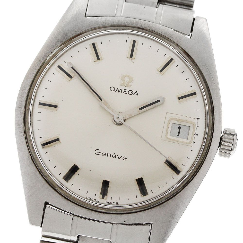 オメガ OMEGA 135.041 ジュネーブ デイト Cal.613 手巻き メンズ _955653