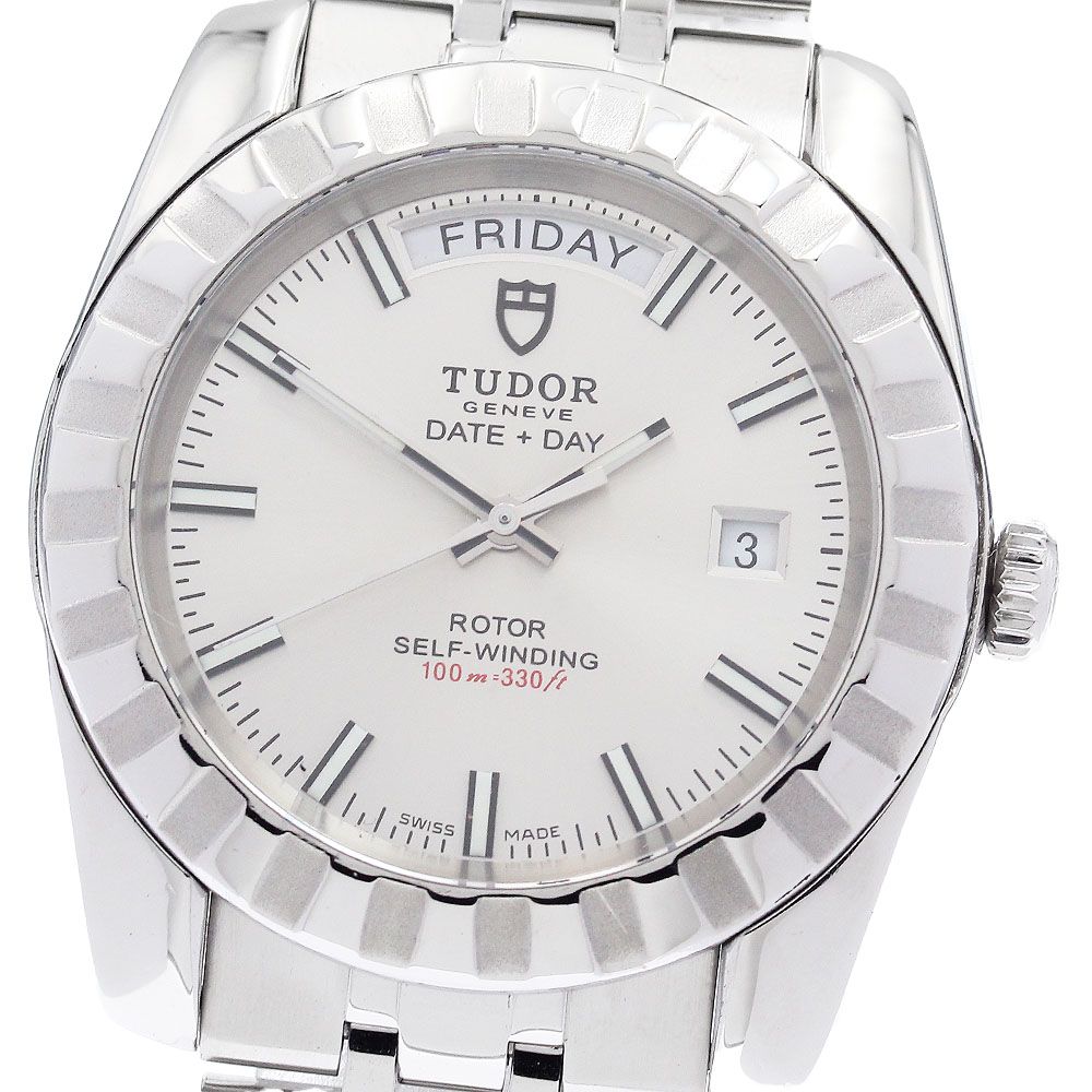 チュードル TUDOR 23010 クラシック デイトデイ 自動巻き メンズ 良品 _949740