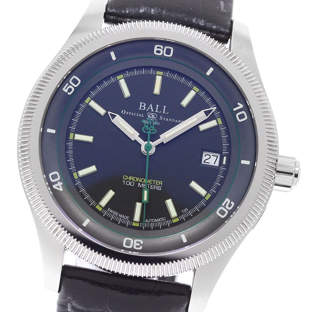 ボールウォッチ BALLWATCH NM3022C-N1CJ-BK エンジニアII マグニートーS デイト 自動巻き メンズ 箱・保証書付き_948524
